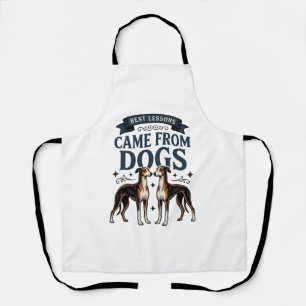 Hunde-Liebhaber-Zitat Vintage-Gravur-Hound-Typogra Schürze