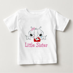 Hunde Little Sister Baby T-shirt