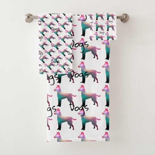 Hunde Logo Badetuch Set (Insitu)