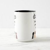 Hunde Lover, Hundebonat, lustig, Kaffee-Tasse Tasse (Zentrum)