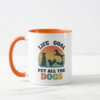 Hunde Lover Life Goal Design for Animal Rescue Sup
