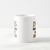 Hunde machen mich glücklich kaffeetasse (Mittel)