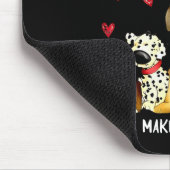 Hunde machen mich glücklich Menschen machen mir Ko Mousepad (Ecke)