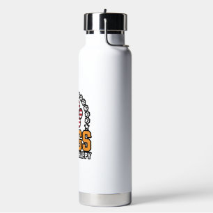 Hunde machen mich glücklich patriotisches Pfoten-V Trinkflasche