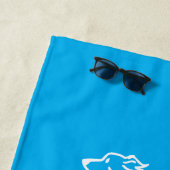 Hunde machen unser ganzes Leben Strandtuch (Beispiel)