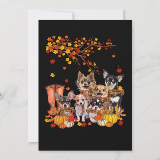 Hunde machen unser Leben letzte Weihnachten Dankeskarte (Vorderseite)