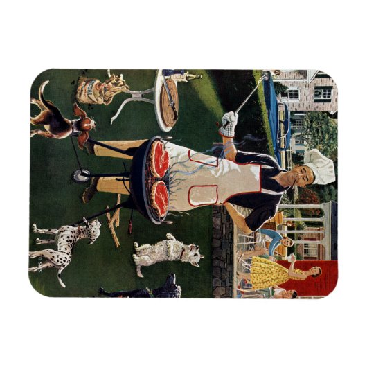 Hunde Magnet (Horizontal)