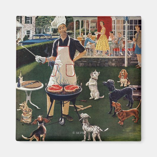 Hunde Magnet (Vorne)