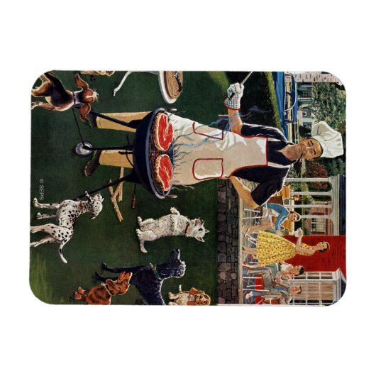 Hunde Magnet (Horizontal)