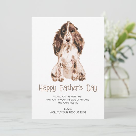 Hunde malen Muttertag Feiertagskarte (Stehend Vorderseite)