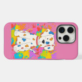 Hunde-Malerei iPhone Hülle (Rückseite (Horizontal))