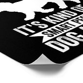 Hunde Malteser nur ein Junge, der maltesische Zita Poster (Ecke)