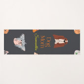 Hunde-Mama anpassbar Yogamatte (Vorderseite (Horizontal))