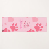 Hunde-Mama anpassbar Yogamatte (Vorderseite (Horizontal))