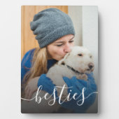 Hunde-Mama-Besties Fotoplatte (Vorderseite)