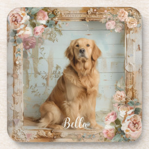 Hunde-Mama-Besties Labrador  Getränkeuntersetzer