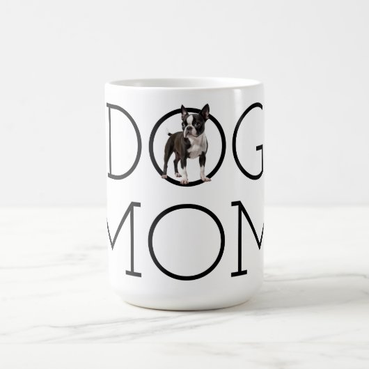 Hunde Mama Boston Terrier Kaffeetasse (Mittel)