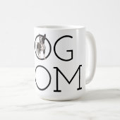 Hunde Mama Boston Terrier Kaffeetasse (VorderseiteRechts)