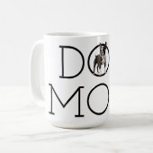 Hunde Mama Boston Terrier Kaffeetasse (Vorderseite Links)