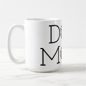 Hunde Mama Boston Terrier Kaffeetasse (Links)