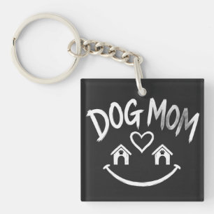 Hunde-Mama-Club – Süßes Design für Haustierliebhab Schlüsselanhänger
