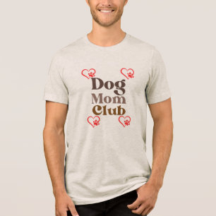 Hunde-Mama-Club Tri-Blend Shirt