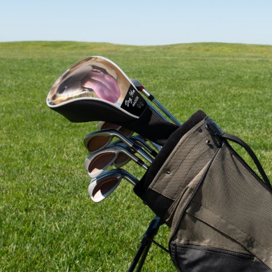 Hunde Mama Custom Pet Foto Personalisiert Golf Headcover (In SItu)