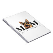 Hunde Mama DEUTSCHE SCHEPHERD DOG Klassischer T - Notizblock (Rechte Seite)
