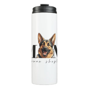 Hunde Mama DEUTSCHE SCHEPHERD DOG Klassischer T - Thermosbecher