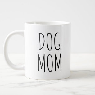 "Hunde-Mama" Einfaches modernes Bauernhaus Jumbo-Tasse
