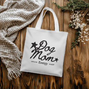 Hunde-Mama-Energie Laute Liebe Kein Schlaf Schrift Tragetasche
