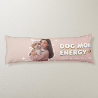 Hunde-Mama-Energie - trendiges Hunde-Mama-Design Seitenschläferkissen