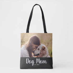 Hunde-Mama Etabliertes Schriftfoto Tasche