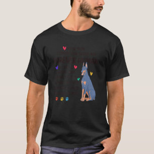 Hunde Mama Forever Human Doberman Mama Geständnis  T-Shirt