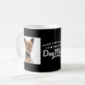 Hunde-Mama-Foto Kaffeetasse (Vorderseite Links)