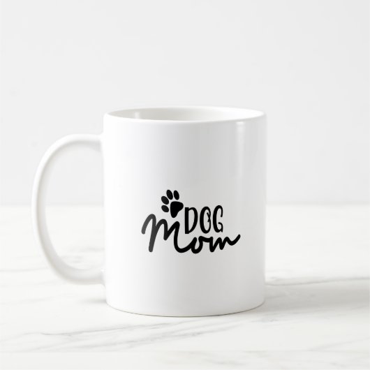 Hunde Mama-Funny Kaffeetasse (Links)