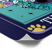 Hunde Mama Funny Tarot Poster (Ecke)