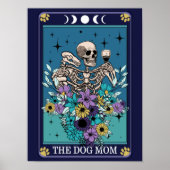 Hunde Mama Funny Tarot Poster (Vorne)
