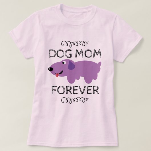 Hunde-Mama für immer | Niedlicher Hund T-Shirt (Design vorne)