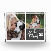 Hunde-Mama-Geschenk Foto Collage Picture Block (Vorderseite)