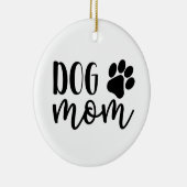 Hunde-Mama-Geschenk, Hunde-Mama-Geschenke, Hunde-M Keramik Ornament (Rechts)