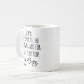 Hunde Mama Geschenk, Mütter Tag Hunde Mama Persona Kaffeetasse (Vorderseite Links)
