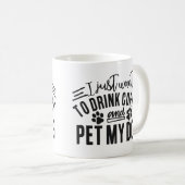 Hunde Mama Hund Vater Pet Lover Kaffeetasse (VorderseiteRechts)
