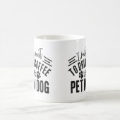 Hunde Mama Hund Vater Pet Lover Kaffeetasse (Mittel)
