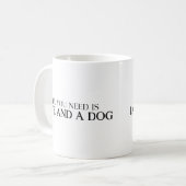 Hunde-Mama Hunde-Papa-Geschenk Kaffeetasse (Vorderseite Links)