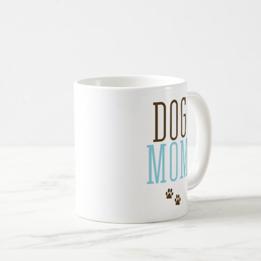 Hunde Mama. Kaffeetasse (VorderseiteRechts)