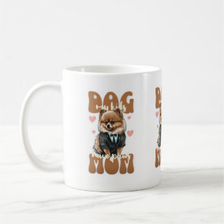 Hunde-Mama-Kaffeetasse – Stolze Hundebesitzerin –  Kaffeetasse