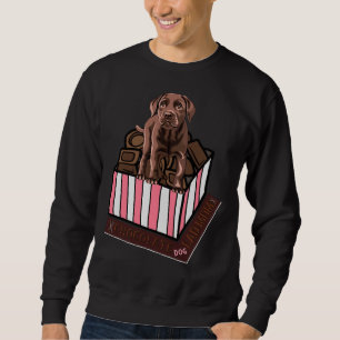 Hunde Mama Labrador Angepasst Scoop Sweatshirt