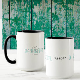 Hunde Mama Leben Funny Hund Sprichwort Pfow Tasse