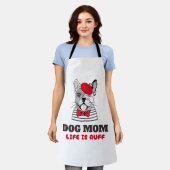 Hunde Mama Leben ist Ruff Schürze (Getragen)